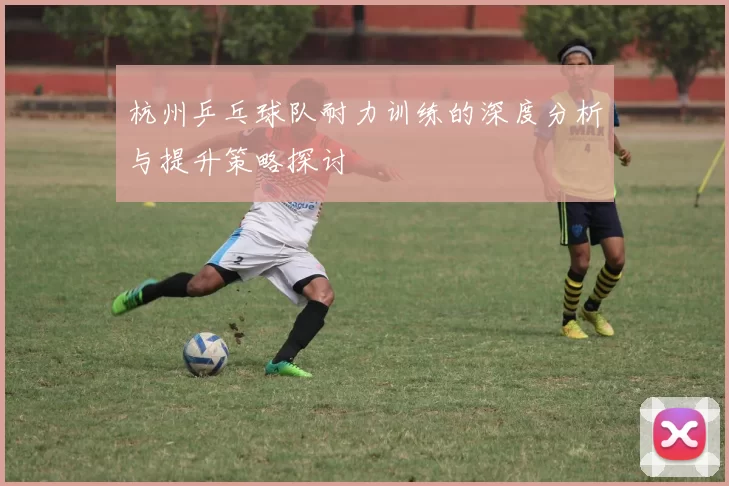 杭州乒乓球队耐力训练的深度分析与提升策略探讨